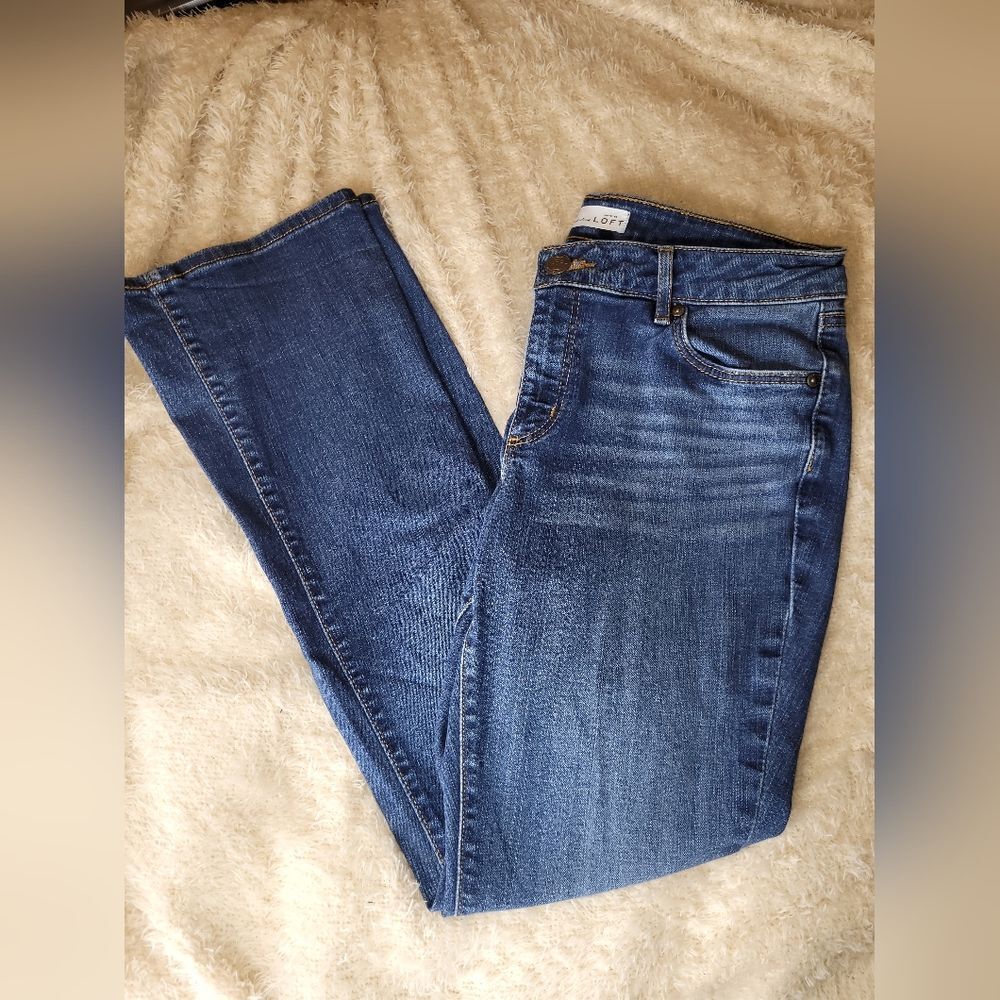Ann Taylor Loft Slim Jeans sz 8